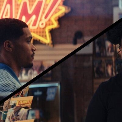 Imagen de Rome Flynn y Bria Henderson en la temporada 1 y el capítulo 02 de 'Mythic Quest: Más allá del juego'
