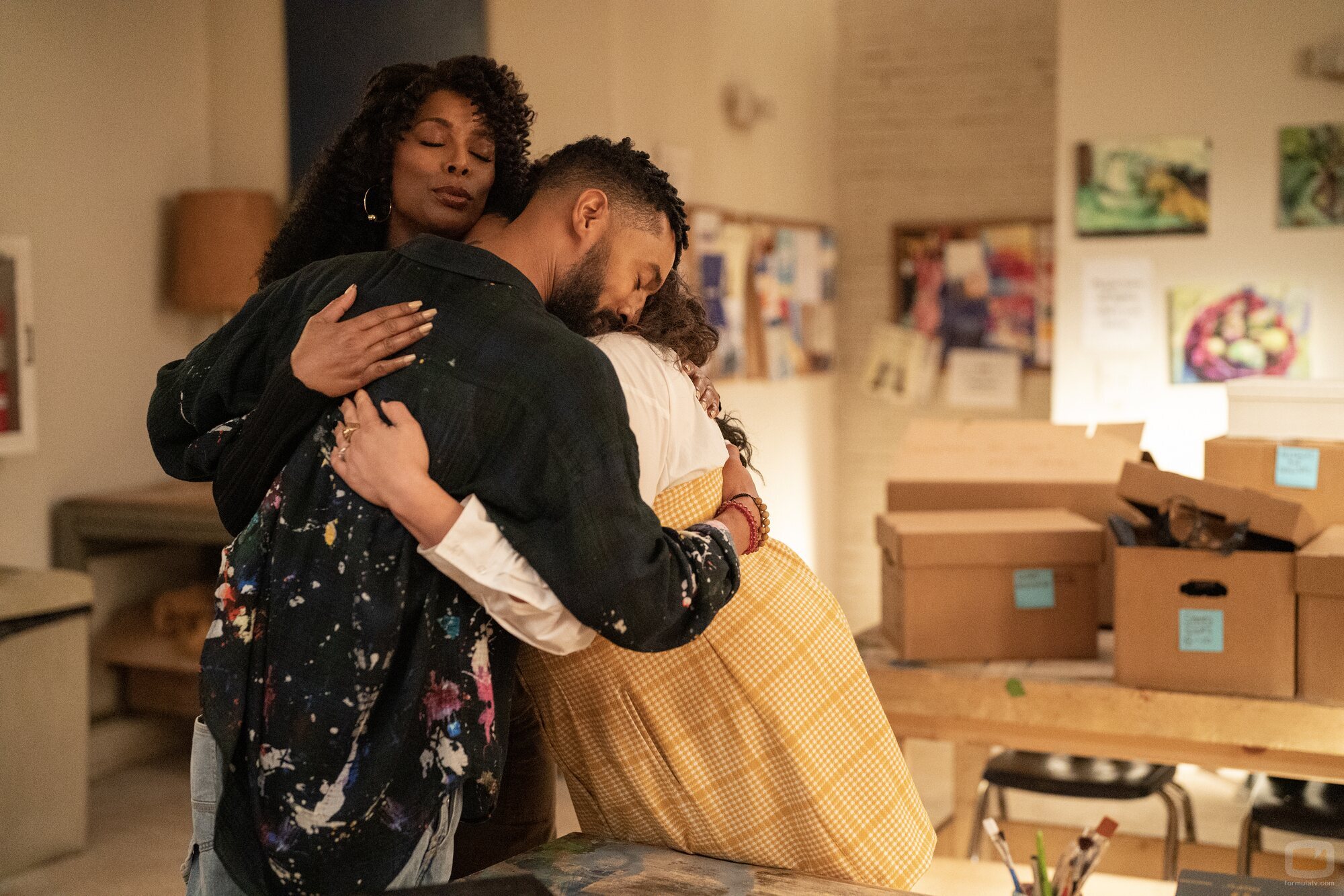 Tone Bell y Michelle Buteau en 'Por una nueva meta' de 'La supervivencia de una chica con curvas'