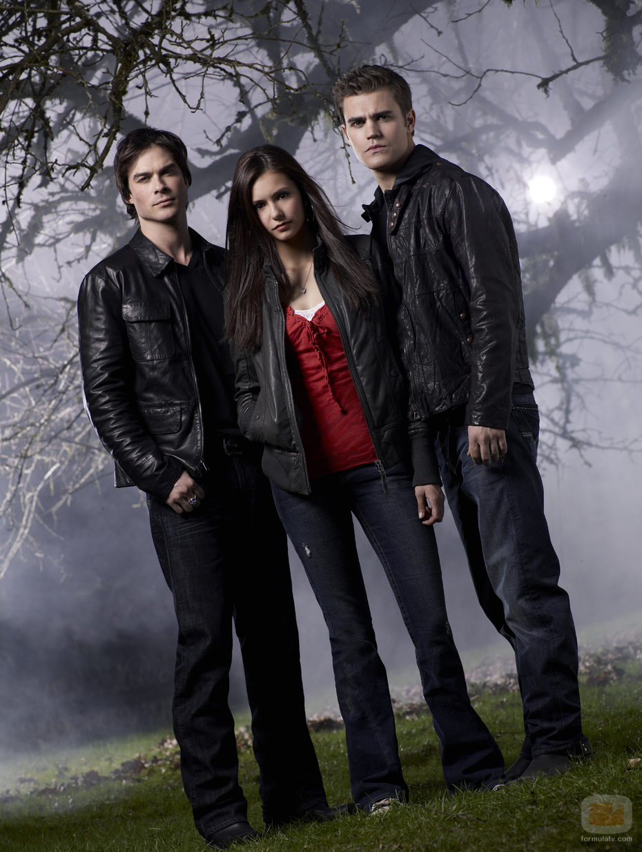 Damon, Anna y Stefan