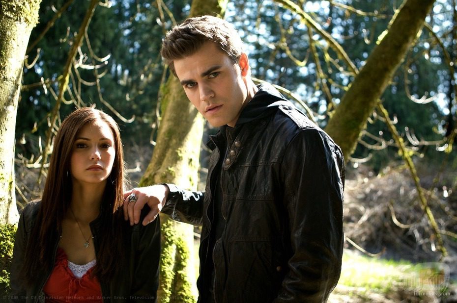 Nina Dobrev y Paul Wesley