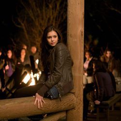 Nina Dobrev en 'Vampire diaries'