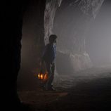 Guillermo Campra en los túneles de 'El internado'