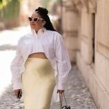 Michelle Buteau en 2x01 titulado 'Donde fueres…' de 'La supervivencia de una chica con curvas'