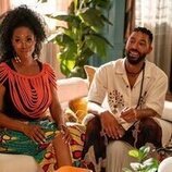 Tone Bell y Tasha Smith en el 2x02 de 'La supervivencia de una chica con curvas'