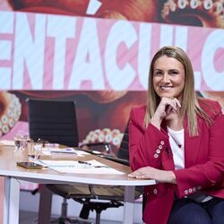 Carlota Corredera, en el plató de 'Tentáculos'