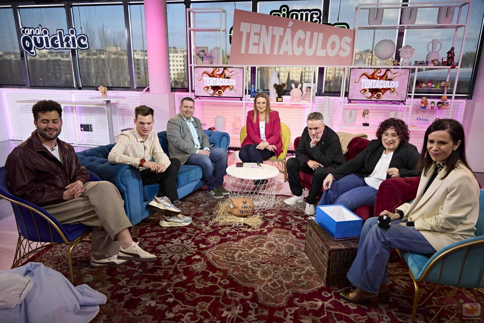 Equipo de 'Tentáculos', el programa de Ten