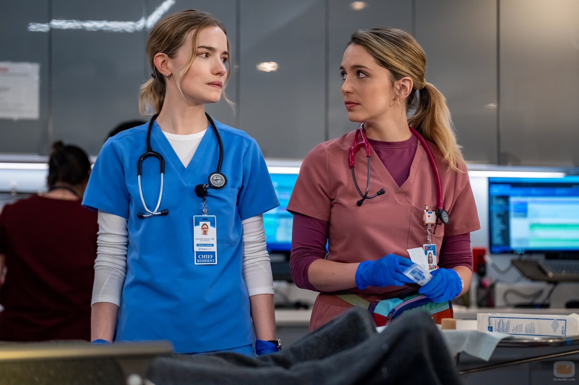 Willa Fitzgerald en el 1x07 de 'Pulso'
