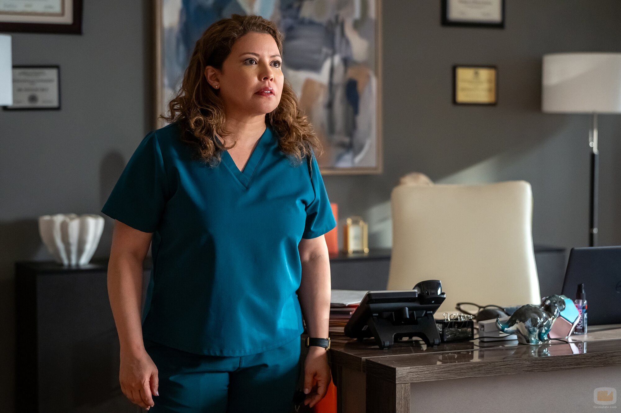 Justina Machado en el 1x08 de 'Pulso'