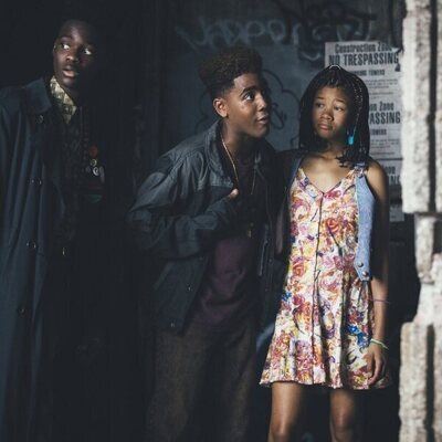Jharrel Jerome y Storm Reid en el 1x01 de 'When They See Us'