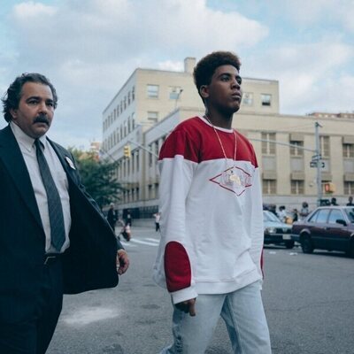 Jharrel Jerome en el 1x01 de 'When They See Us'
