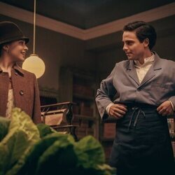 Verónica Sánchez y Joel Sánchez en 'La desaparición de Pelayo' de 'La Favorita 1922'