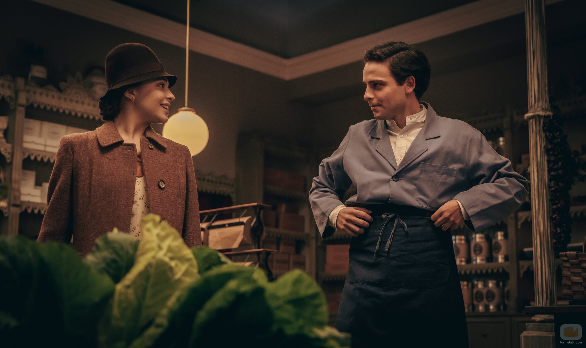 Verónica Sánchez y Joel Sánchez en 'La desaparición de Pelayo' de 'La Favorita 1922'