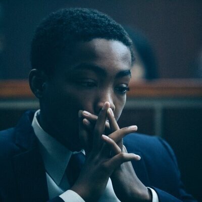 Asante Blackk en el 1x02 de 'When They See Us'
