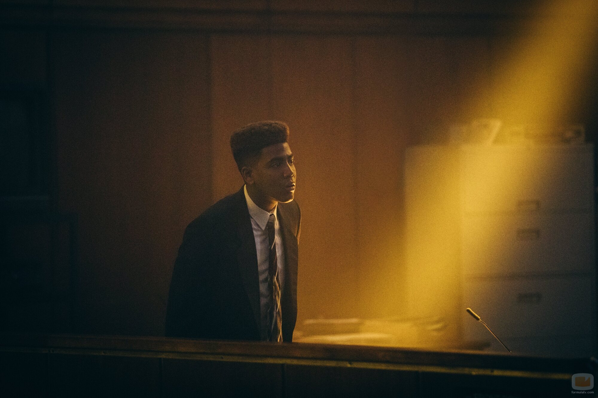 Jharrel Jerome en la temporada 1 y el capítulo 04 de 'Así nos ven'