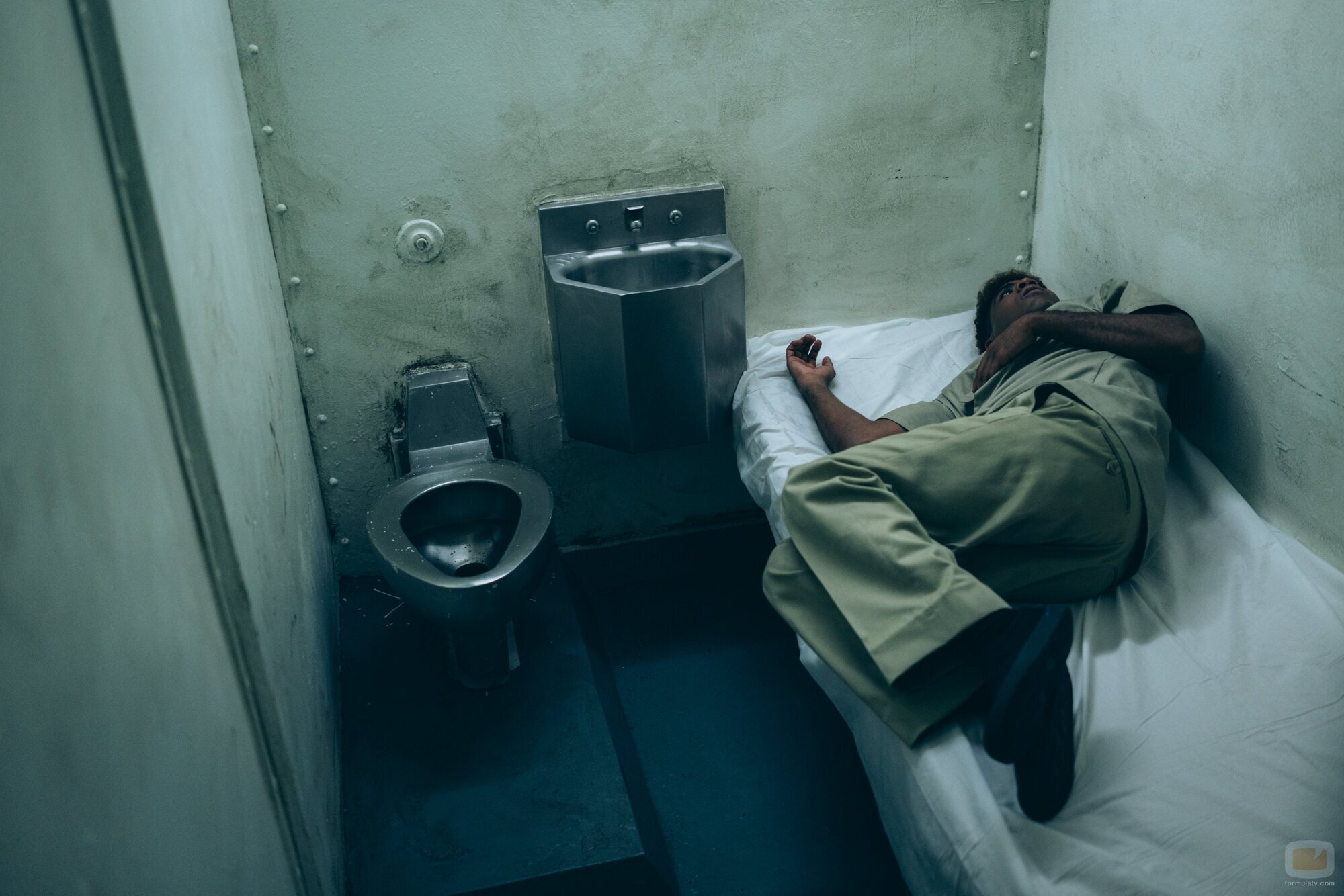 Jharrel Jerome en el 1x04 de 'When They See Us'