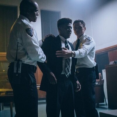 Still de Jharrel Jerome en el 1x04 de 'When They See Us'