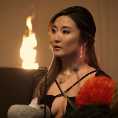 Ashley Park en el 'Los pájaros no cantan, gritan de dolor' de 'BEEF'