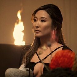 Ashley Park en el 'Los pájaros no cantan, gritan de dolor' de 'BEEF'