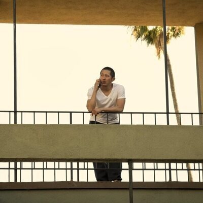 Steven Yeun en 'La alegría de estar vivos' de 'Beef'