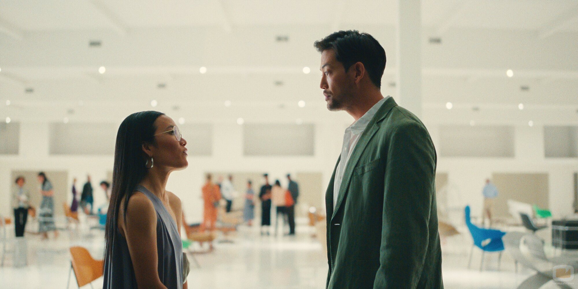 Ali Wong y Joseph Lee en 'La alegría de estar vivos' de 'Beef'