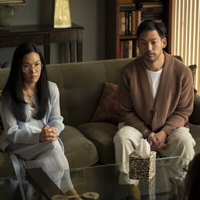 Ali Wong y Joseph Lee en el 'Me habita un grito' de 'BEEF'