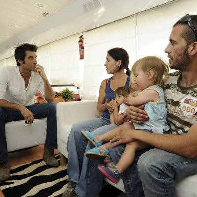 Jorge Fernández en el casting de 'Esta casa era una ruina'