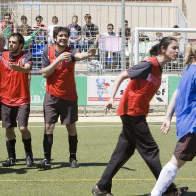 Partido de fútbol en 'FoQ'