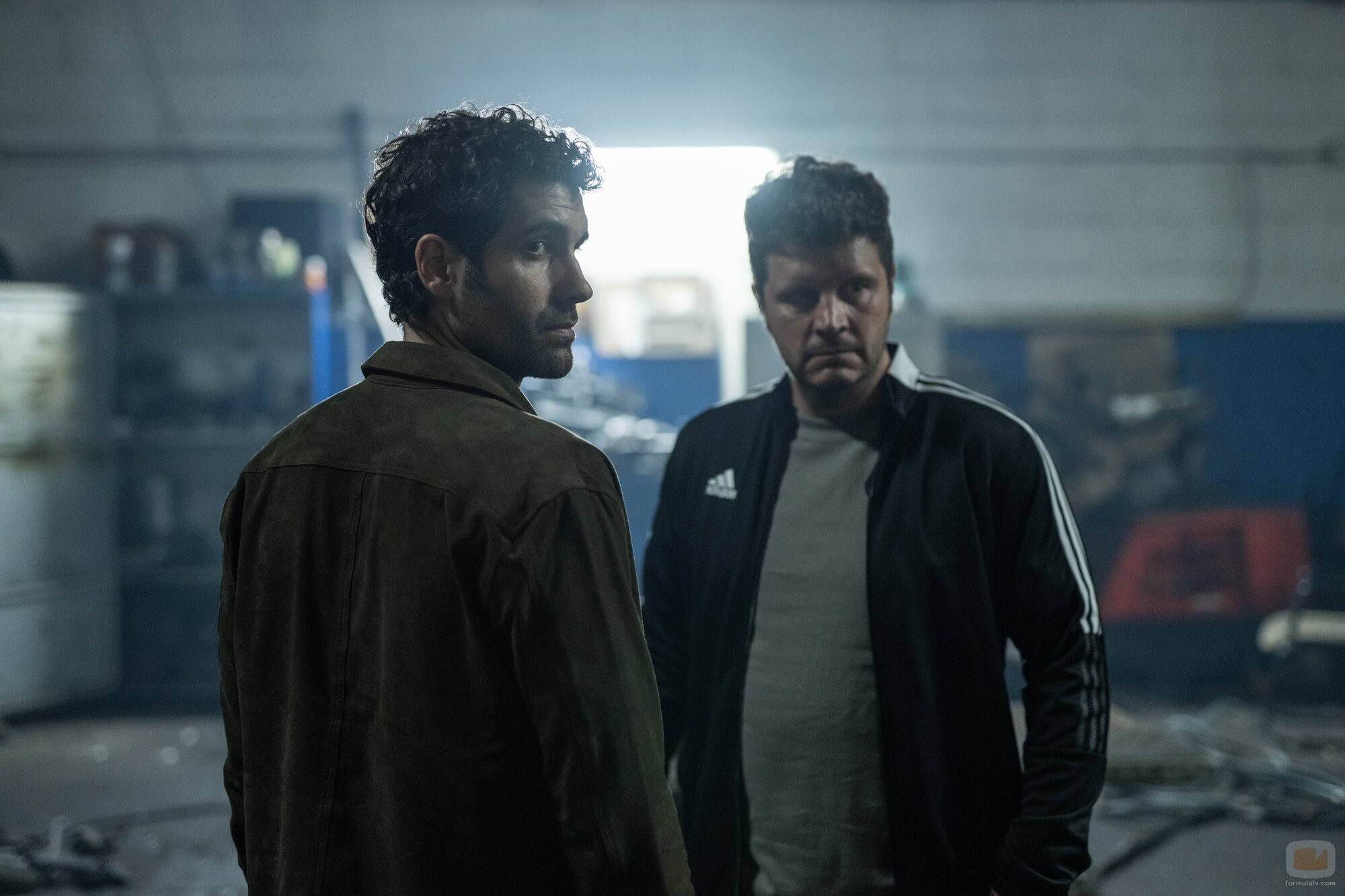 Tamar Novas y Xose Antonio Touriñán en Capítulo 7 titulado 'Episodio 7' de 'Clanes'