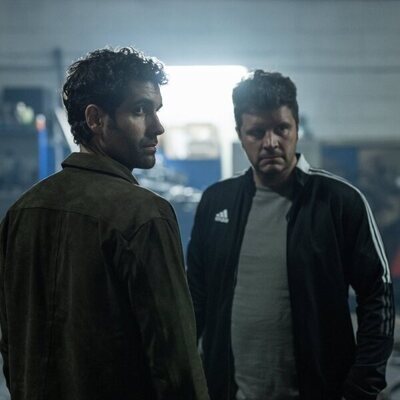 Tamar Novas y Xose Antonio Touriñán en Capítulo 7 titulado 'Episodio 7' de 'Clanes'