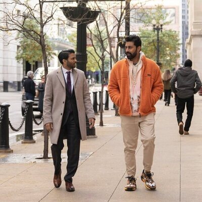 Asif Ali y Saagar Shaikh en 'Piloto' de 'Deli Boys'