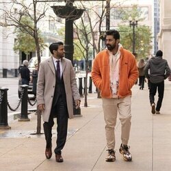 Asif Ali y Saagar Shaikh en 'Piloto' de 'Deli Boys'