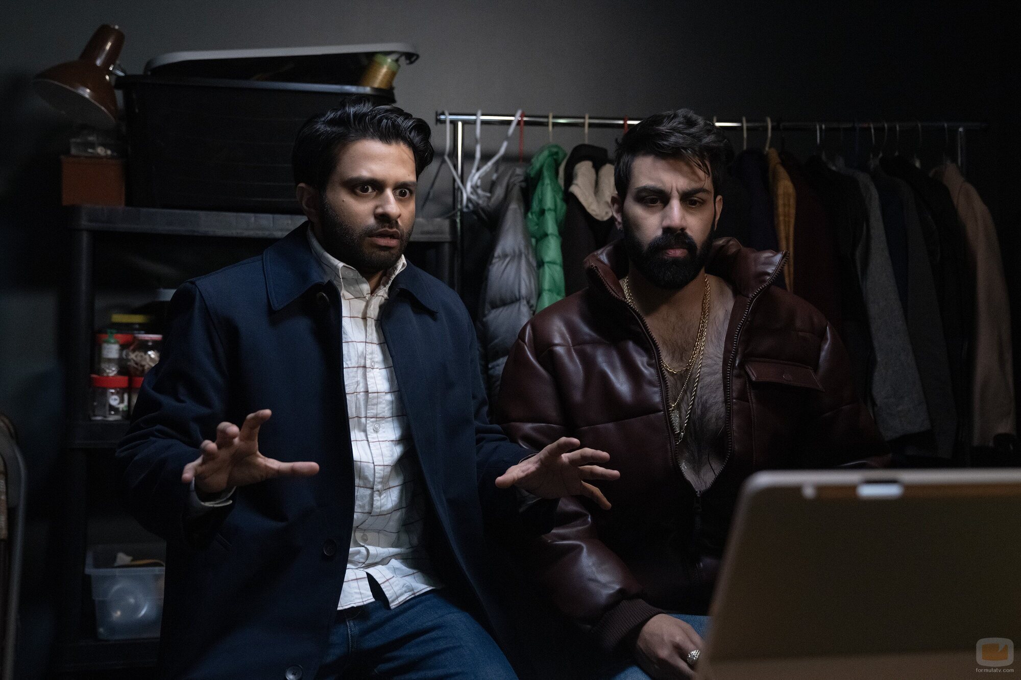 Asif Ali y Saagar Shaikh en 'Delhi Boys' de 'Deli Boys'