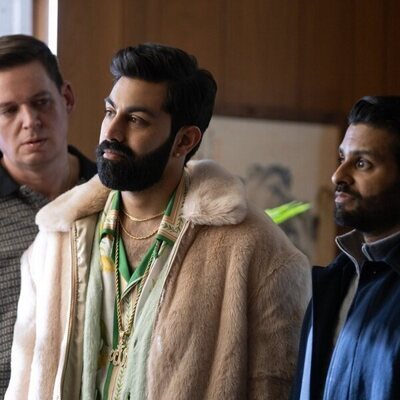 Asif Ali y Saagar Shaikh en 'Chicos delicados' de 'Deli Boys'
