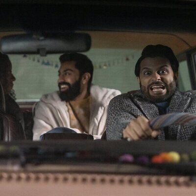 Asif Ali y Saagar Shaikh en el 1x08 de 'Deli Boys'