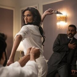 Poorna Jagannathan en la temporada 1 y el capítulo 06 de 'Deli Boys'