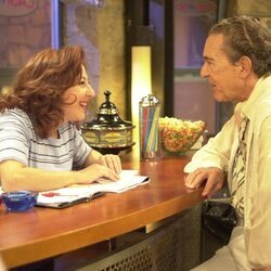 Carmen Machi y Antonio Gala en el CasiKeNo de '7 vidas'