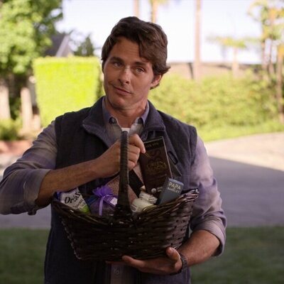 James Marsden en el 'Tenemos que hablar' de 'Muertos para mí'