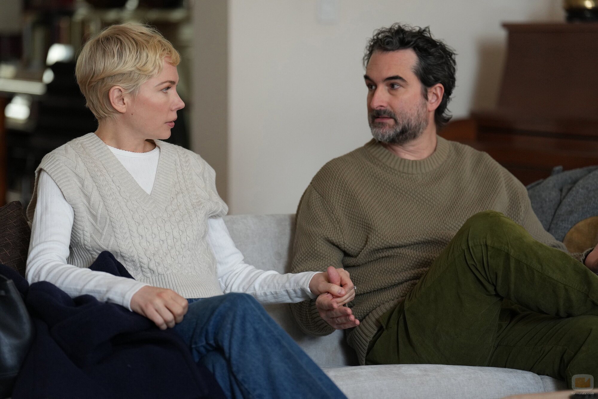 Jay Duplass y Michelle Williams en 'Refresco Dietético de Buen Valor' de 'Dying for Sex'
