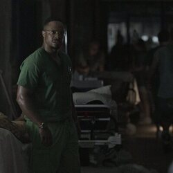 Cornelius Smith Jr. en la temporada 1 y el capítulo 04 de 'Después del huracán'