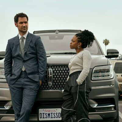 Jazz Raycole y Manuel Garcia-Rulfo en el 'La pieza mágica' de 'The Lincoln Lawyer'