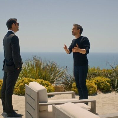 Foto de Christopher Gorham y Manuel Garcia-Rulfo en 'Ímpetu' de 'El abogado del Lincoln'