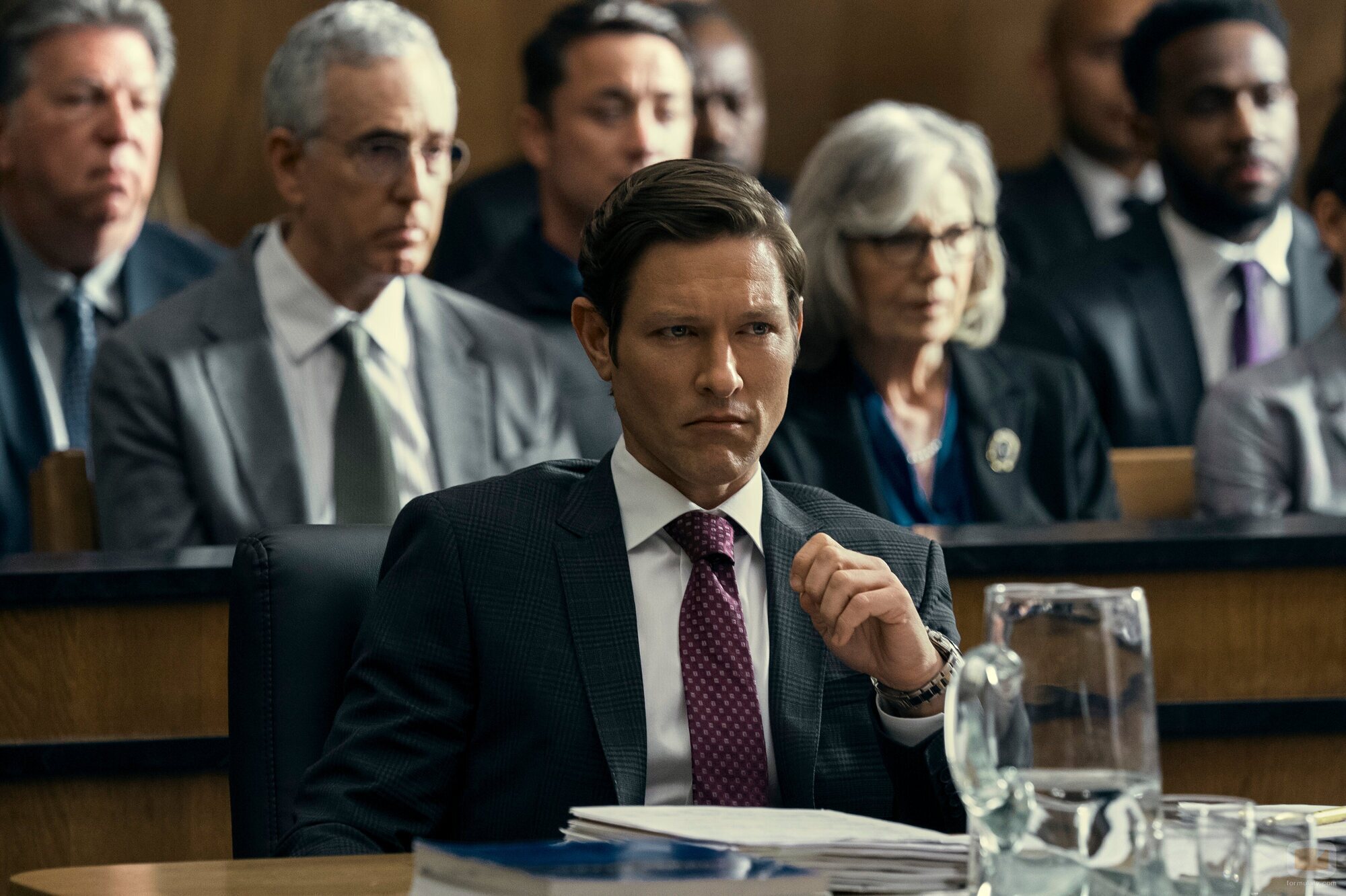 Michael Graziadei en 'El regreso de la pieza mágica' de 'The Lincoln Lawyer'