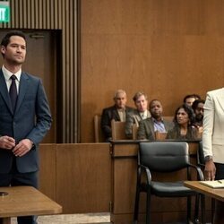 Yaya DaCosta y Manuel Garcia-Rulfo en 2x03 'Conflictos' de 'El abogado del Lincoln'