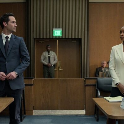Yaya DaCosta y Manuel Garcia-Rulfo en Capítulo 3 titulado 'Conflictos' de 'El abogado del Lincoln'