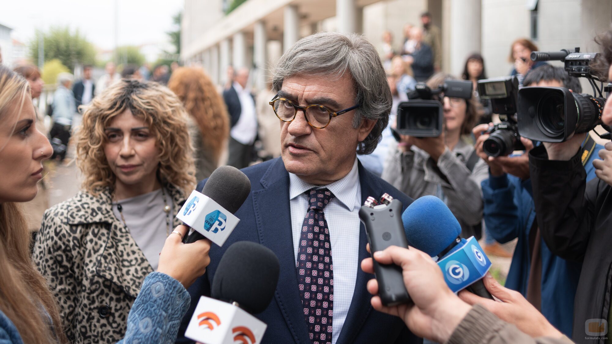 Alicia Borrachero y Francesc Orella en '28 de septiembre' de 'El caso Asunta'