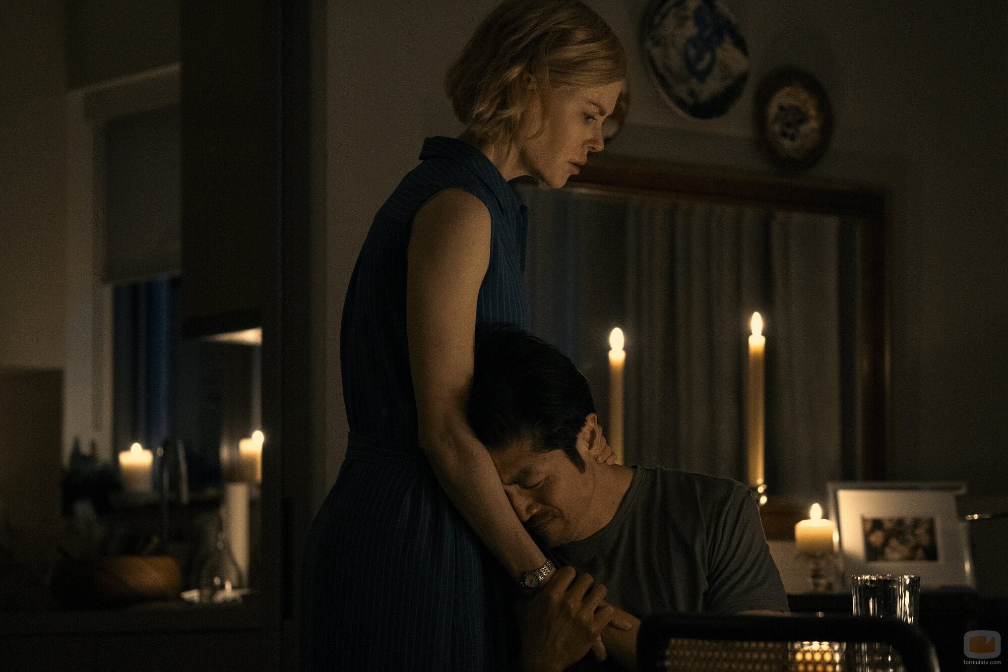 Imagen de Nicole Kidman y Brian Tee en 'Central' de 'Expats'