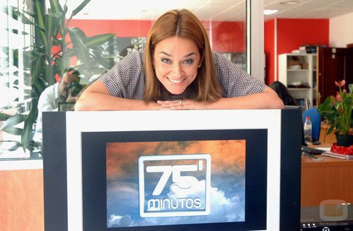 Toñi Moreno, directora y reportera de '75 Minutos'