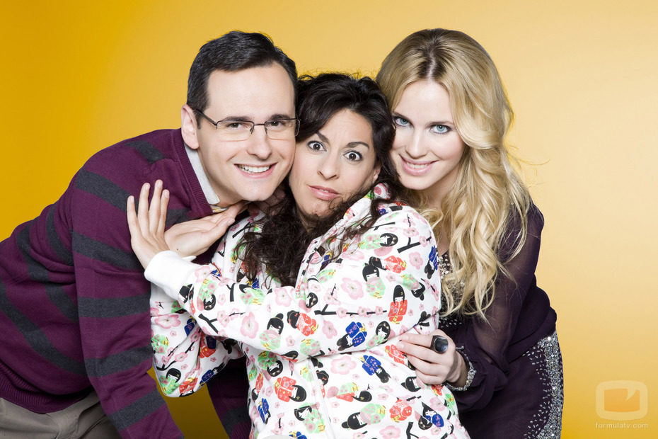 Vanesa Romero, Luis Miguel Seguí y Cristina Medina