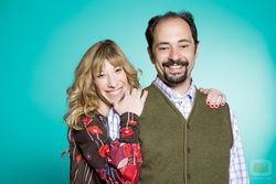 Jordi Sánchez y Natalie Seseña