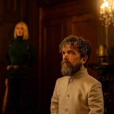 Uma Thurman y Peter Dinklage en 'Dexter: Resurrection'